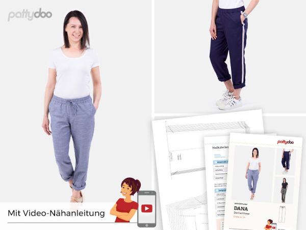 Schnittmuster Dana Jogpants by pattydoo